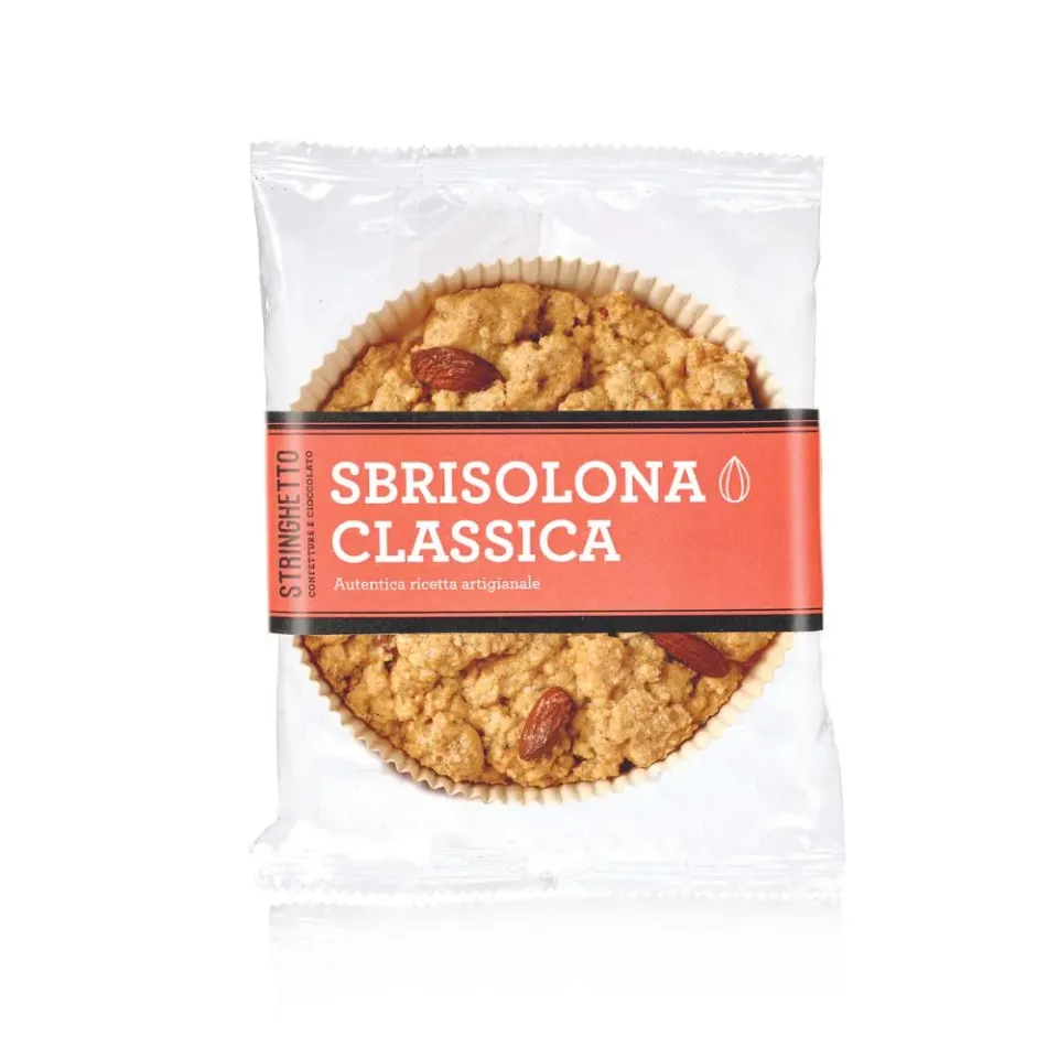 Stringhetto Sbrisolona torta friabile mandorle