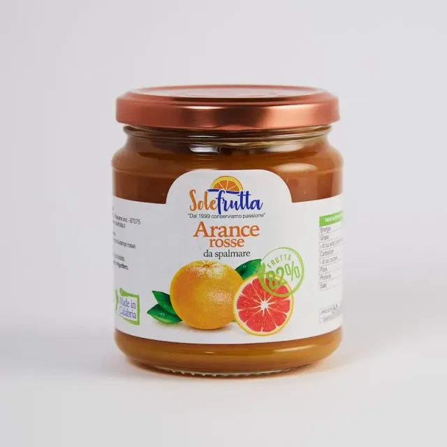 SoloFrutta Arance Rosse marmellata da spalmare 82% frutta