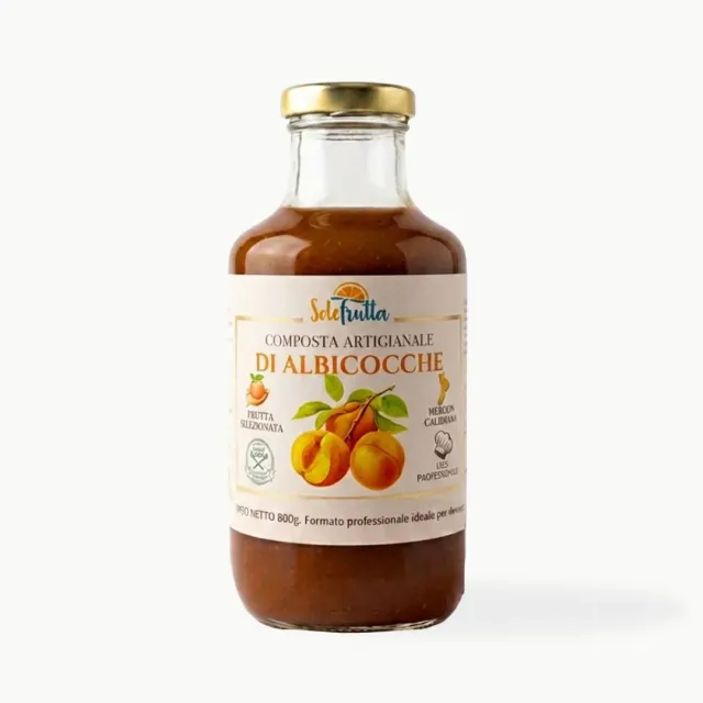 SoloFrutta Conserva Albicocche 600g confettura dispenser