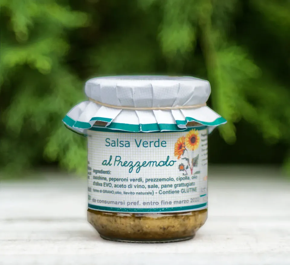 Bosco del Fracasso Salsa Verde Prezzemolo 200g bollito