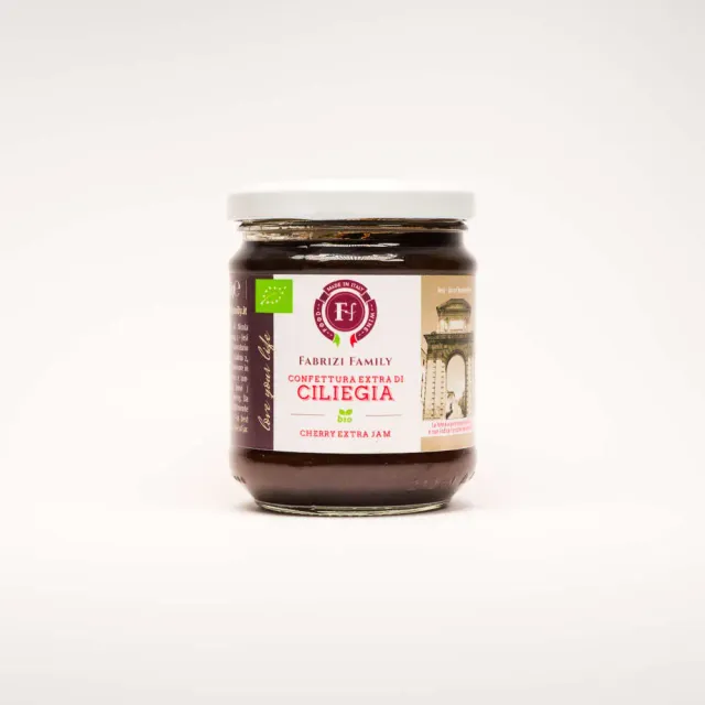 Fabrizi Family confettura extra ciliegia bio 220 g intensa