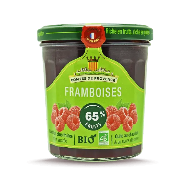 Les Comtes de Provence Bio Confettura Lampone Zuccheri Ridotti