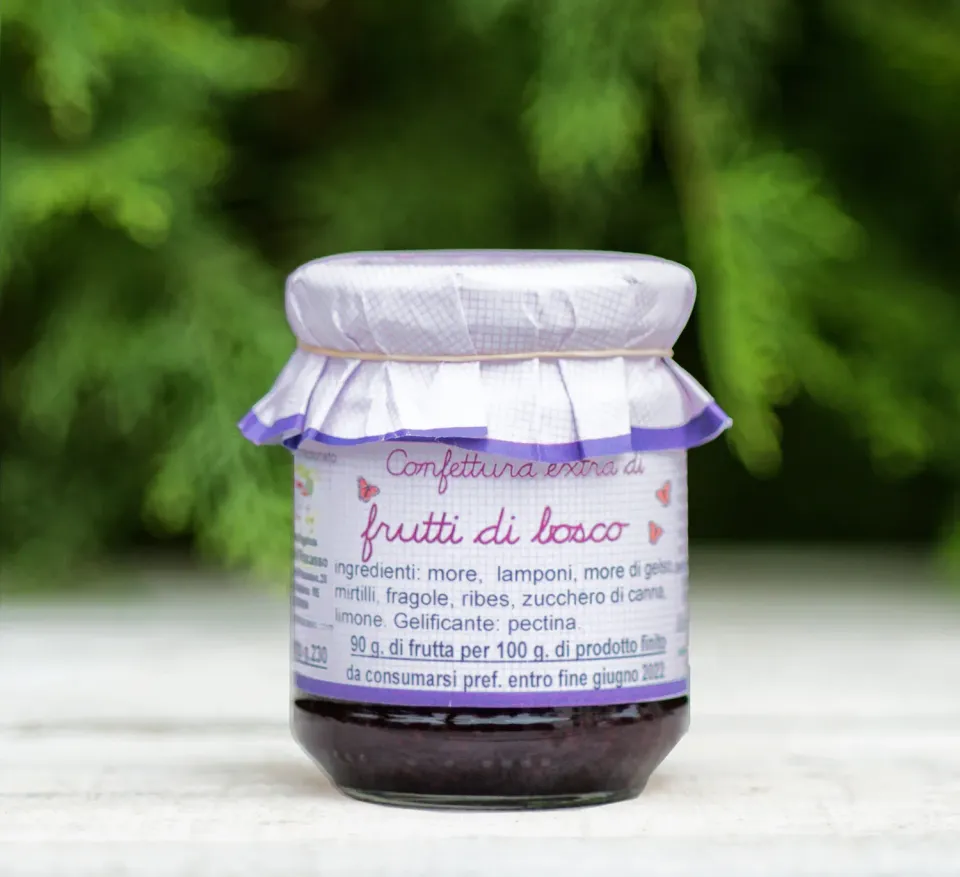 Bosco del Fracasso Confettura Frutti di Bosco extra poco zucchero