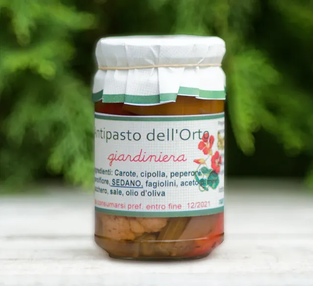Agriturismo Bosco del Fracasso Antipasto dell'Orto giardiniera 300g