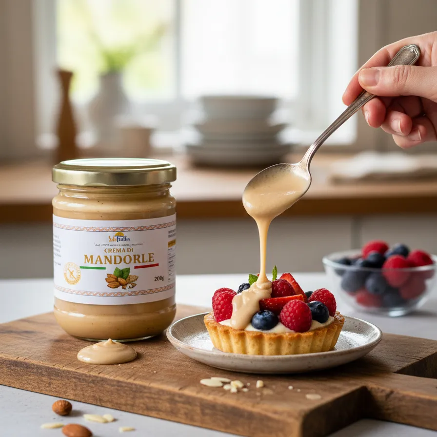 SoloFrutta Crema di Mandorle crema spalmabile 200g 30% mandorle