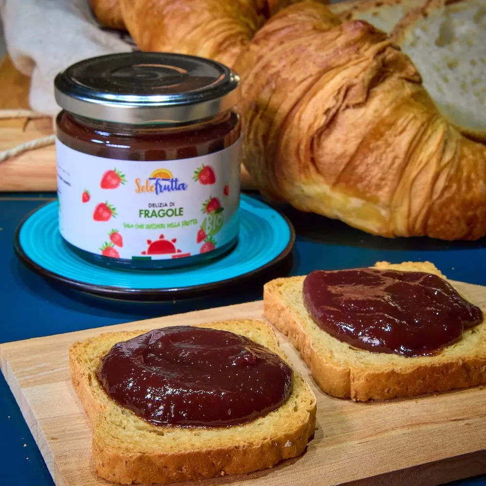 SoloFrutta Delizia Fragole Bio confettura biologica