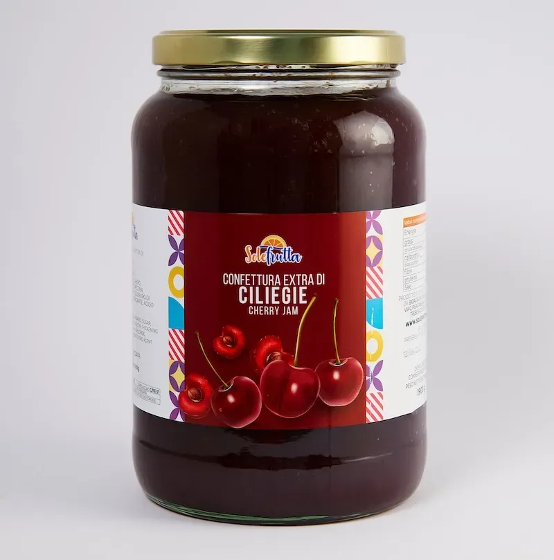 SoloFrutta Ciliegie confettura extra Horeca 1,9 kg