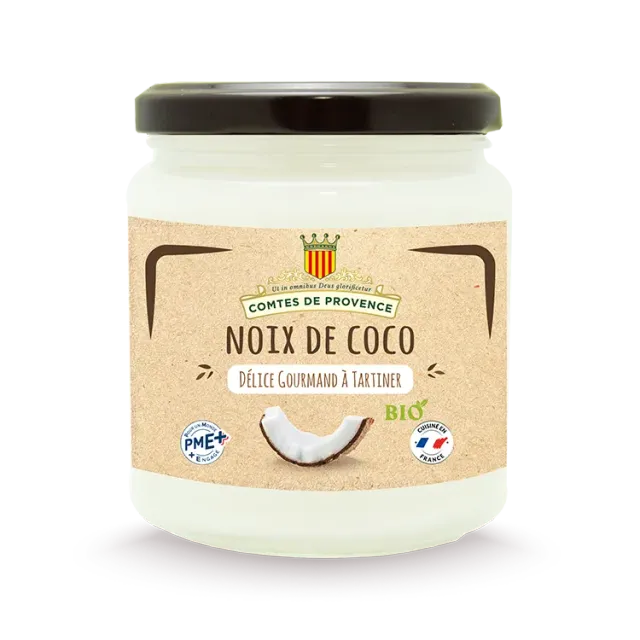 Les Comtes de Provence crema spalmabile bio al cocco