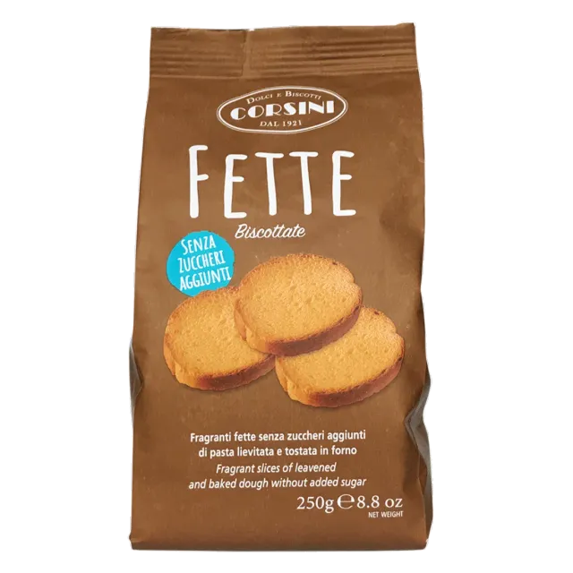 Fabrizi Family Fette Biscottate Senza Zuccheri Aggiunti 250g