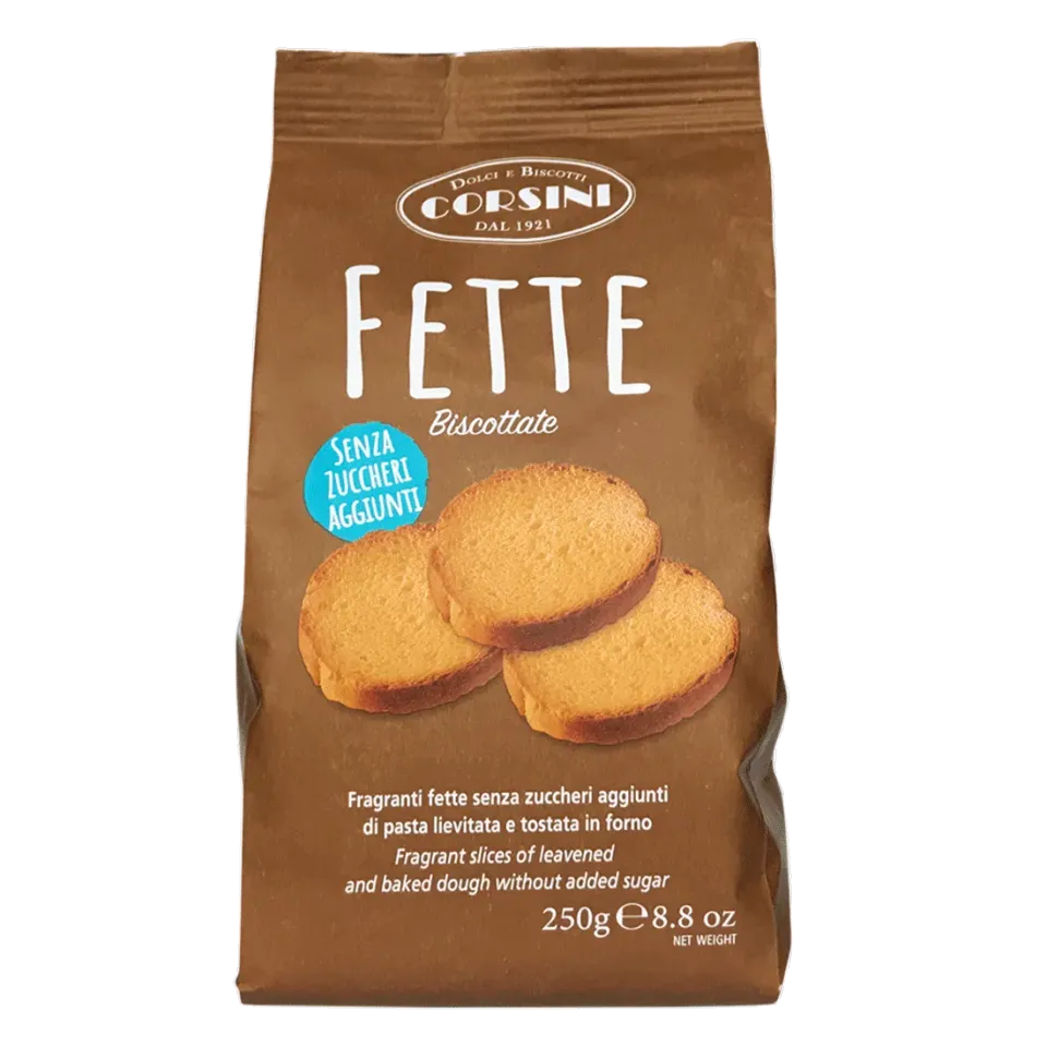 Fabrizi Family Fette Biscottate Senza Zuccheri Aggiunti 250g