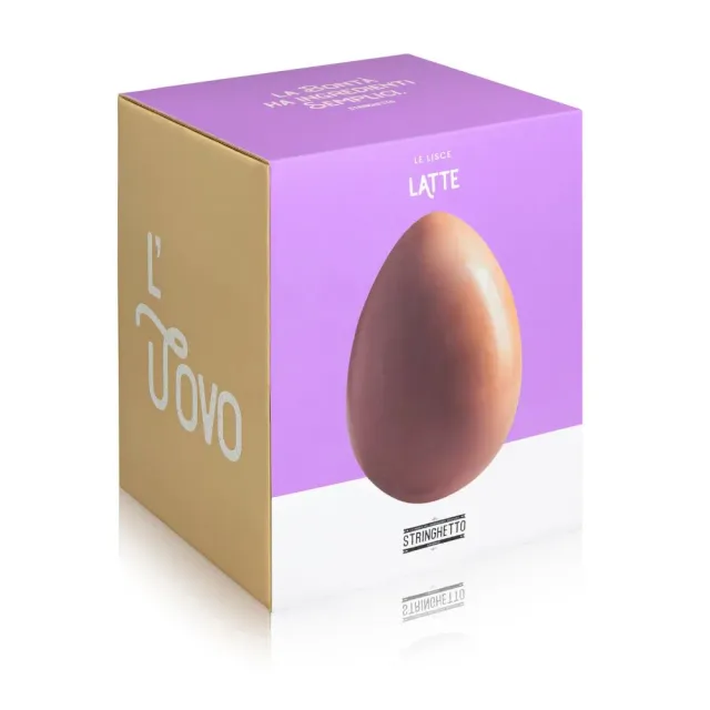 Stringhetto Uovo di Pasqua cioccolato al latte sorpresa