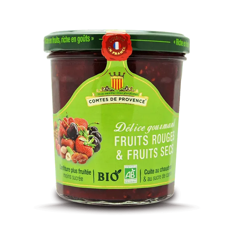 Les Comtes de Provence Crema Bio Frutti Rossi Frutta Secca