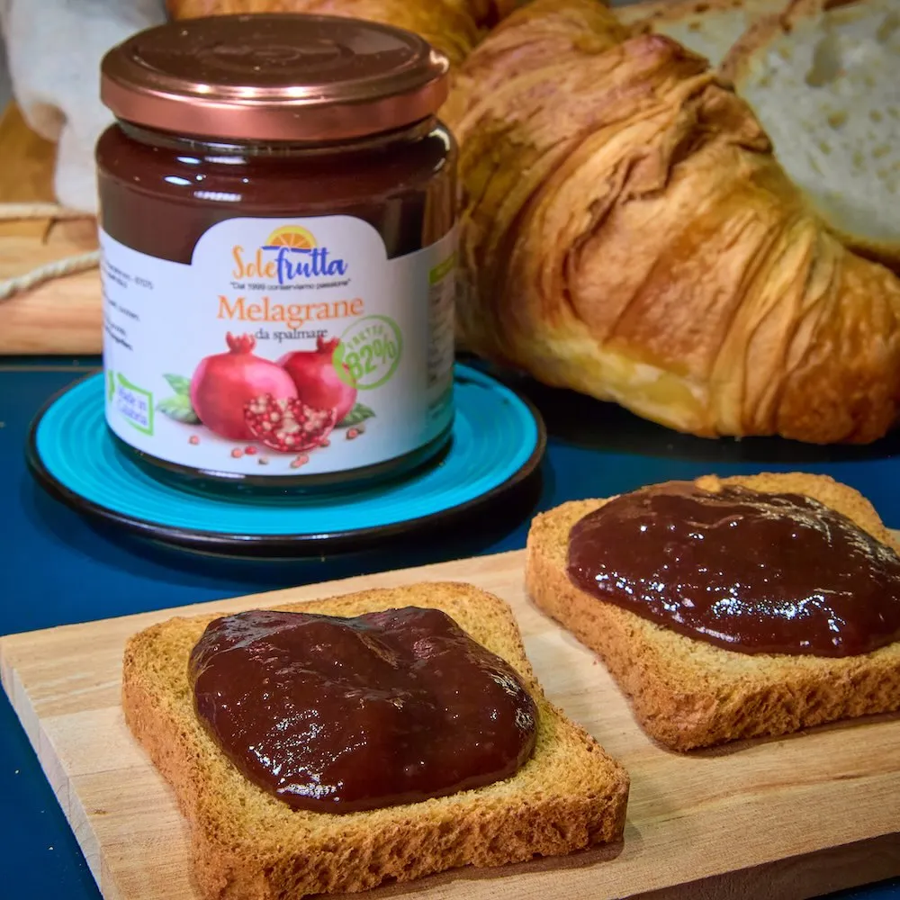 SoloFrutta confettura melagrane extra rossa intensa