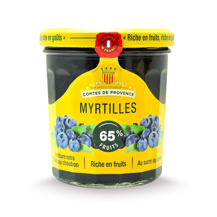 Les Comtes de Provence confettura mirtillo mediterranea