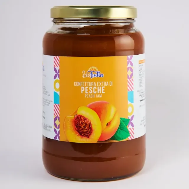 SoloFrutta Confettura Extra di Pesche 1,9 kg Horeca