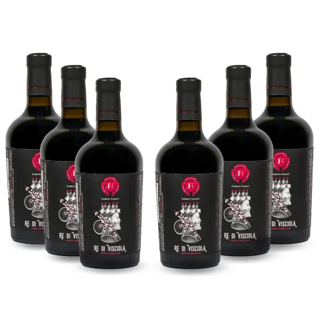 Fabrizi Family Re di Visciola vino dolce 6 bottiglie