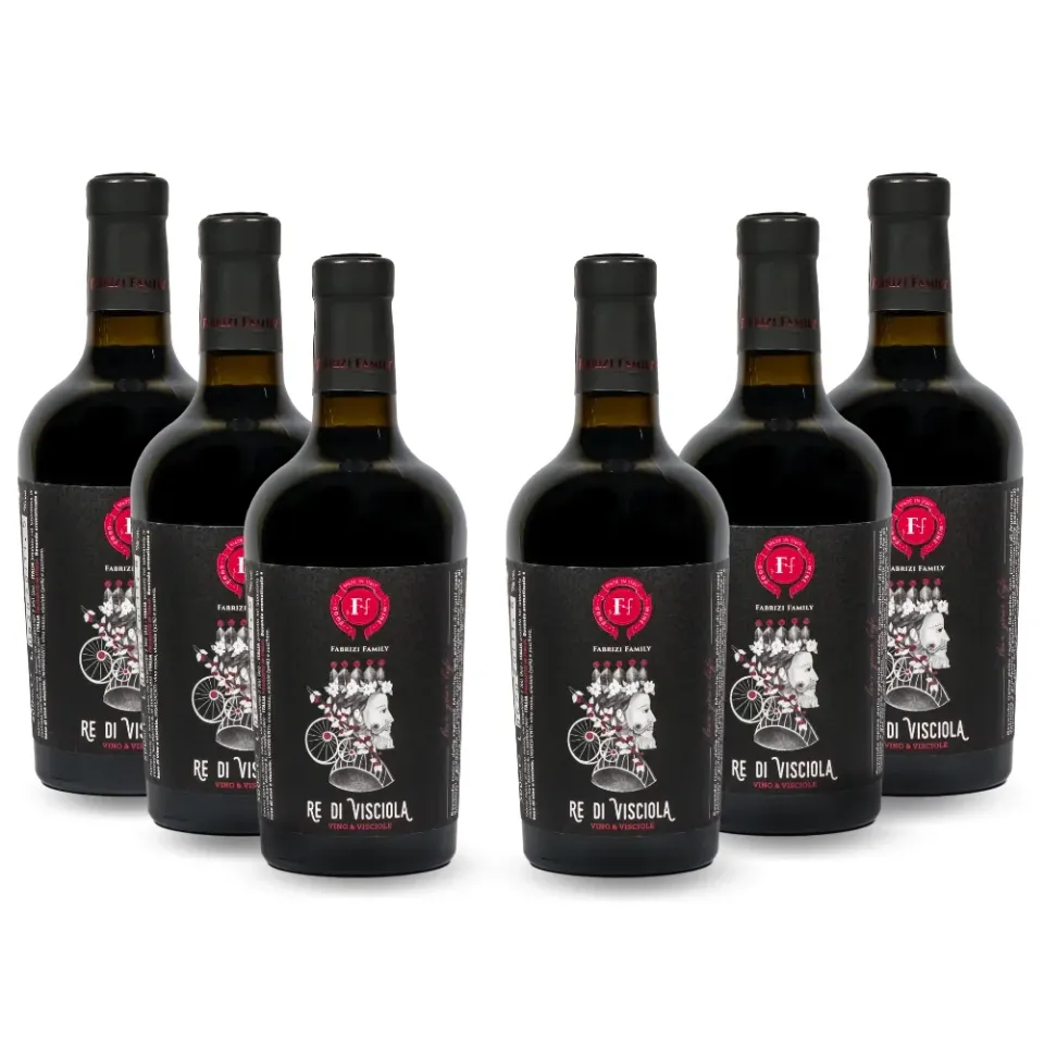 Fabrizi Family Re di Visciola vino dolce 6 bottiglie