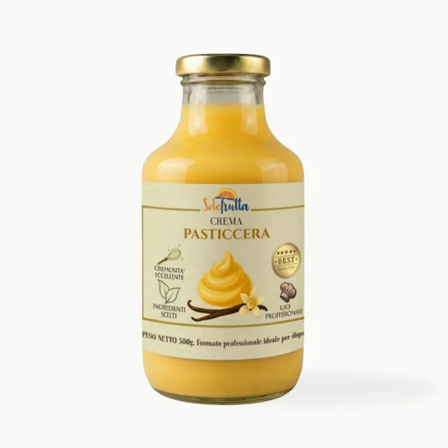 SoloFrutta Crema pasticcera crema 500g dispenser bar