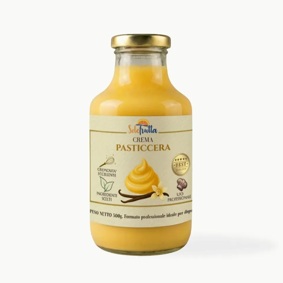 SoloFrutta Crema pasticcera crema 500g dispenser bar