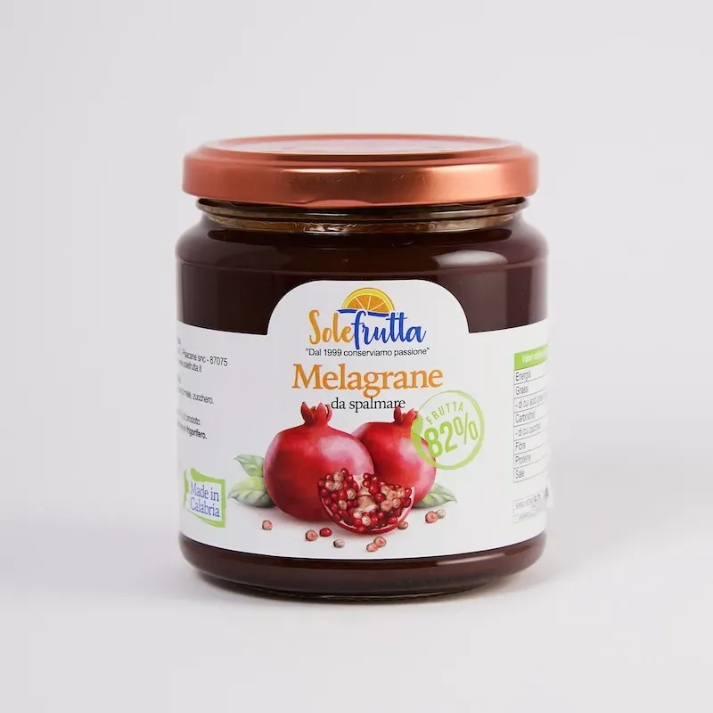 SoloFrutta confettura melagrane extra rossa intensa