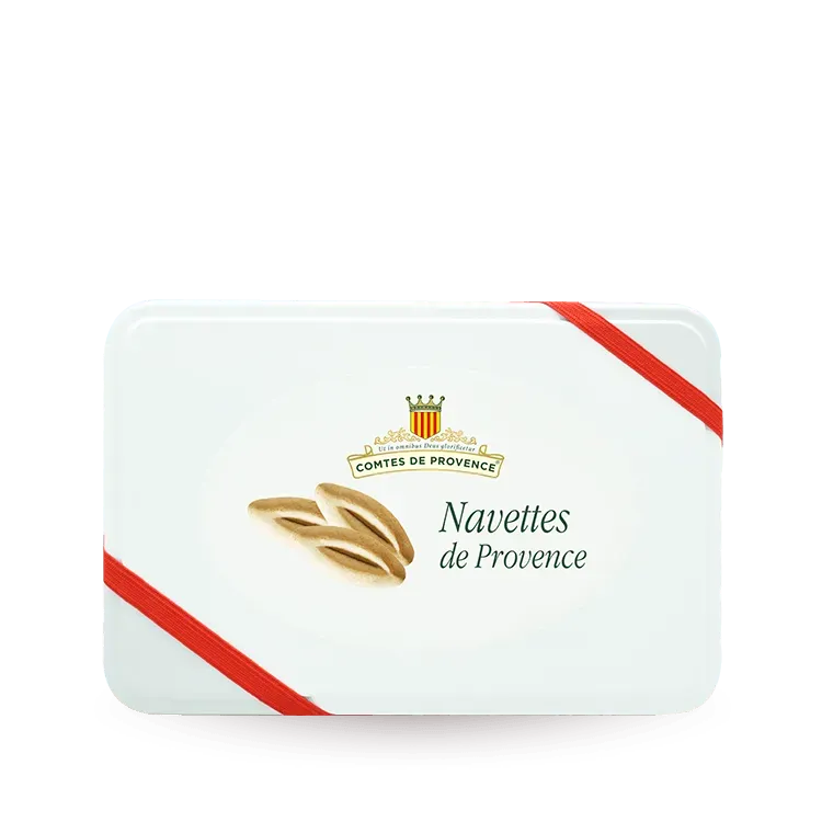 Les Comtes de Provence navette fiori d’arancio latta 400 g