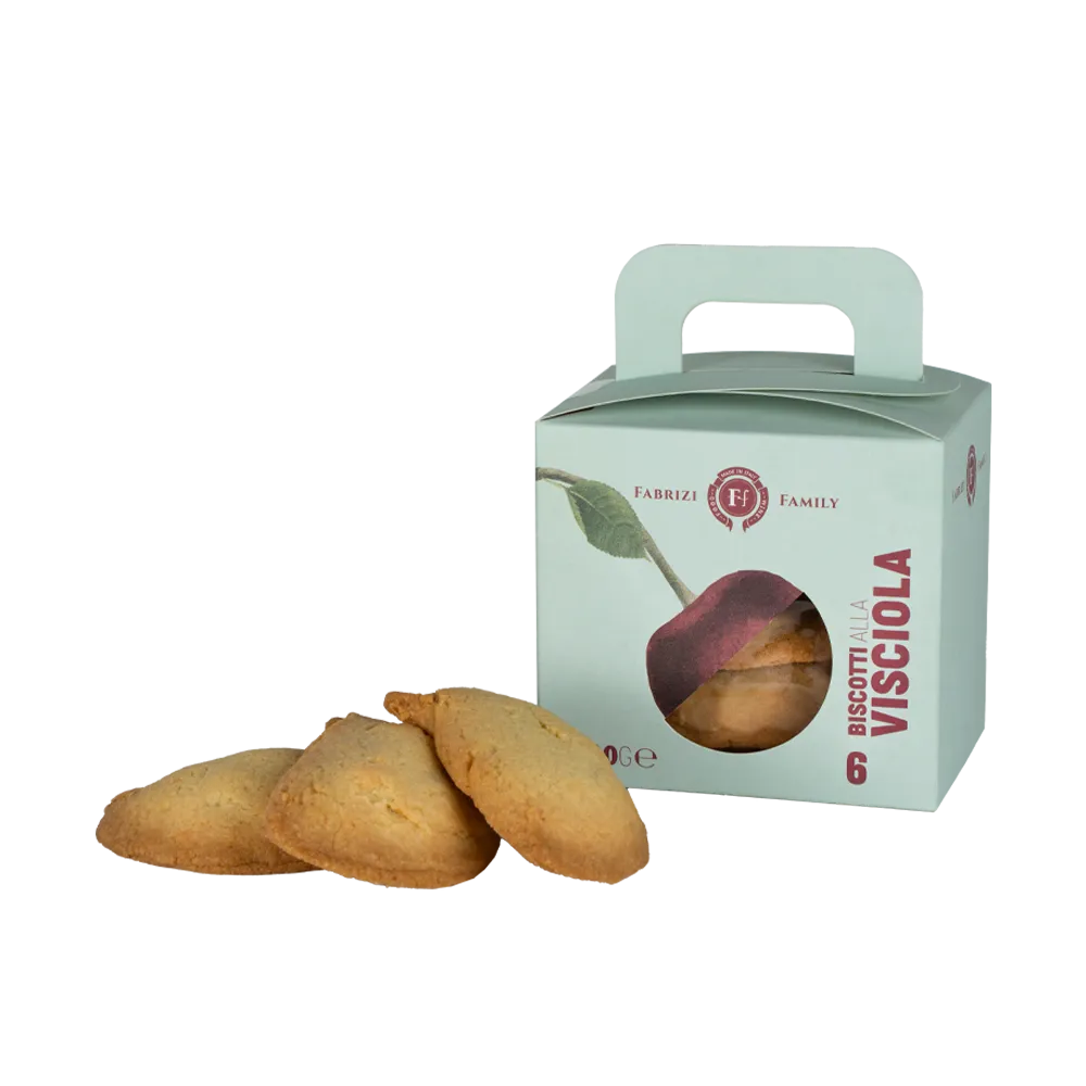 Fabrizi Family biscotti visciola 200g per tè e colazione