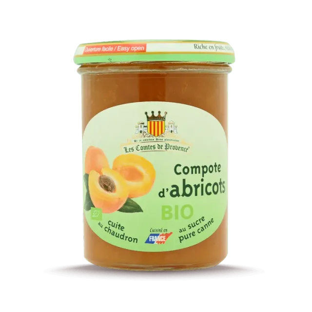 Les Comtes de Provence Traditionnelles composta di albicocche bio