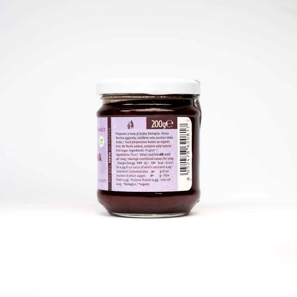 Fabrizi Family Prugna confettura bio senza zuccheri 160g