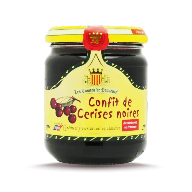 Les Comtes de Provence Confettura Ciliegie nere intere