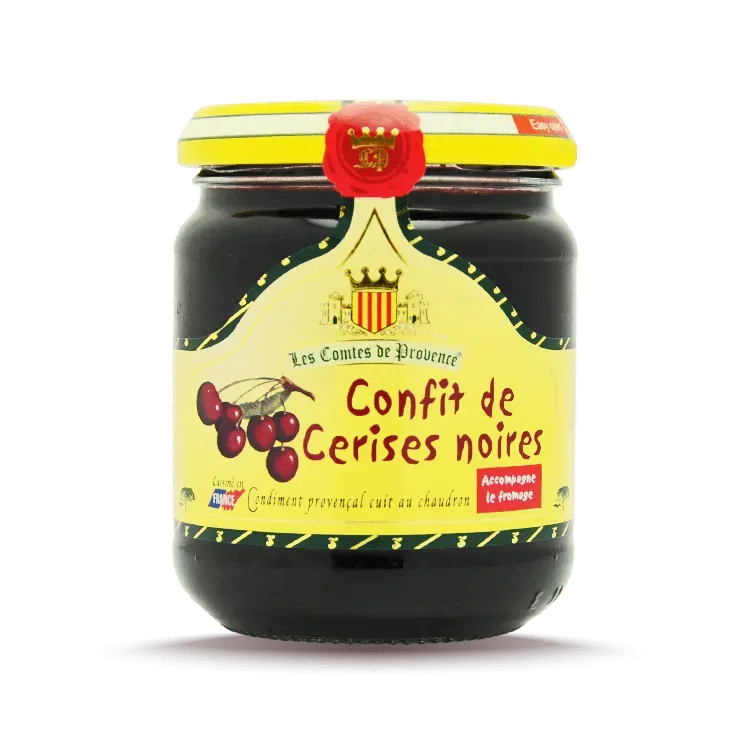 Les Comtes de Provence ciliegie nere candite condimento