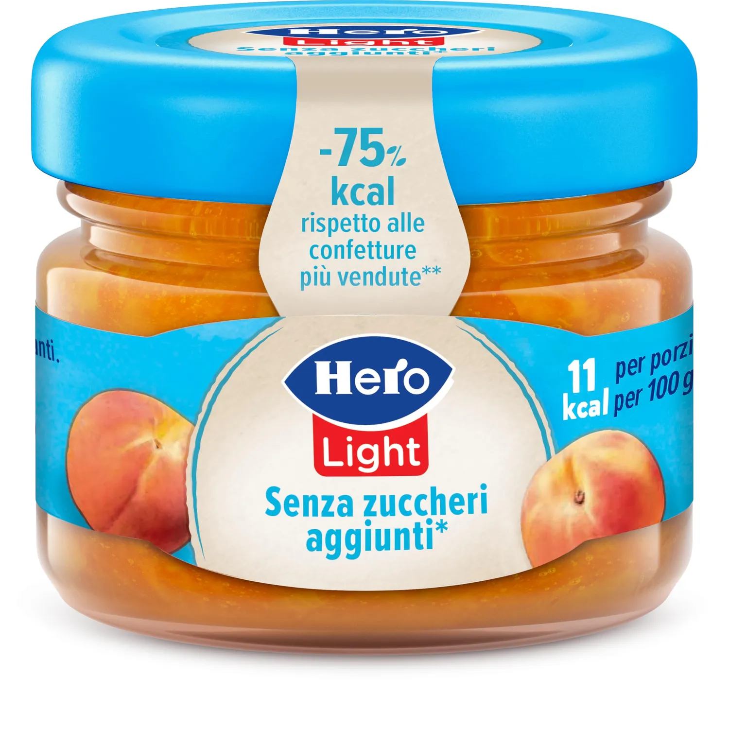 Hero Light confettura fragola monodose 48x25g senza zuccheri