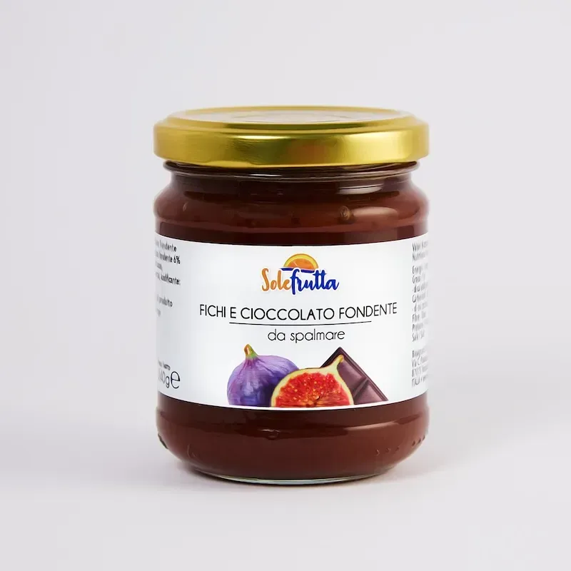 SoloFrutta Extra Fichi e Cioccolato Fondente confettura 70%