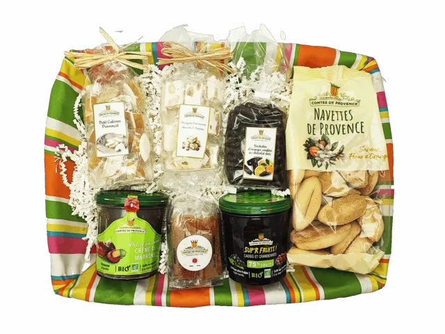 Les Comtes de Provence Delices Cesto regalo dolci provenzali