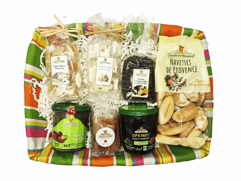 Les Comtes de Provence Delices Cesto regalo dolci provenzali
