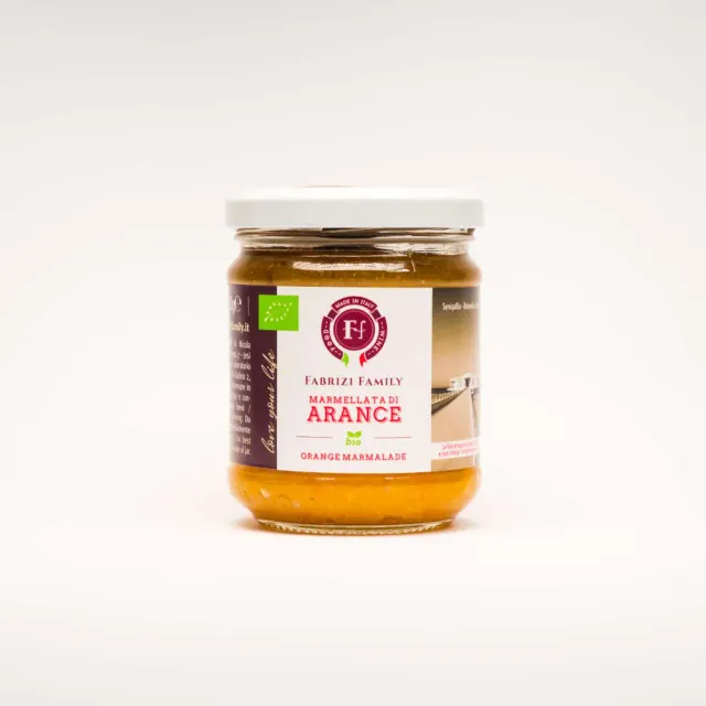 Fabrizi Family Marmellata di Arance bio 220g agrumata