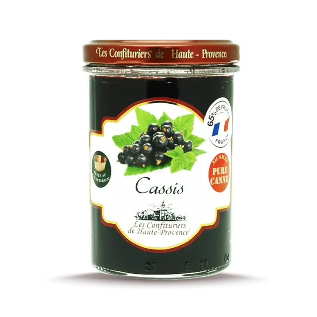 Les Comtes de Provence confettura ribes nero vasetto