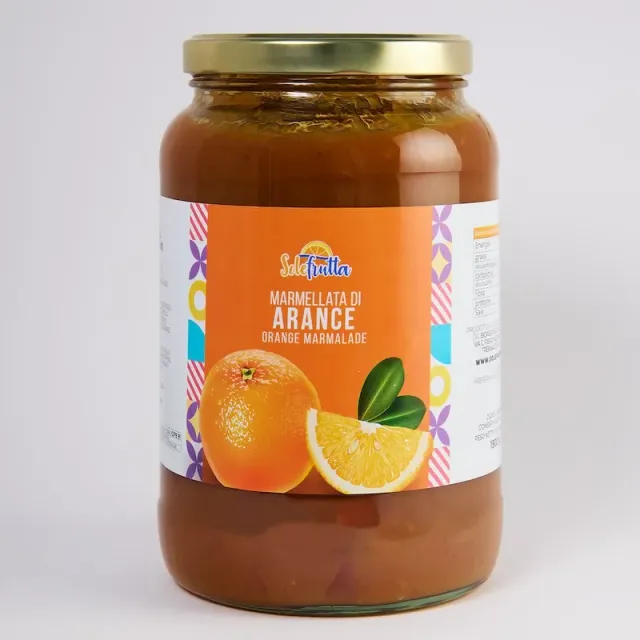 SoloFrutta Marmellata di Arance confettura 1,9kg 75% frutta