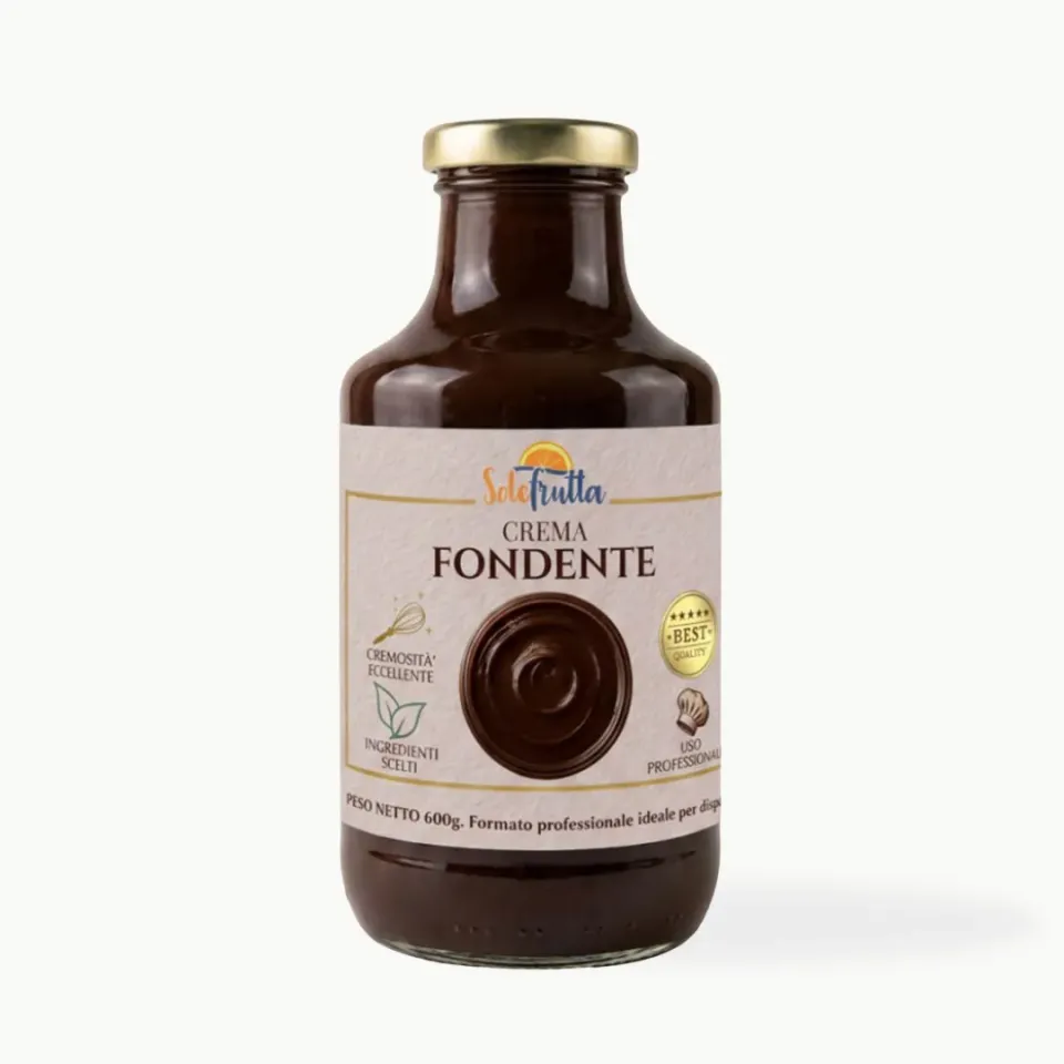 SoloFrutta Crema Fondente 600g al Cacao per Bar