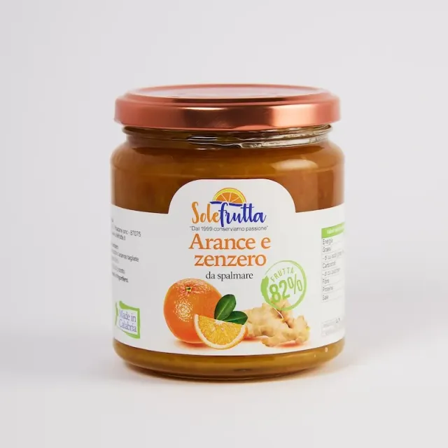 SoloFrutta Arance e Zenzero marmellata agrumata speziata