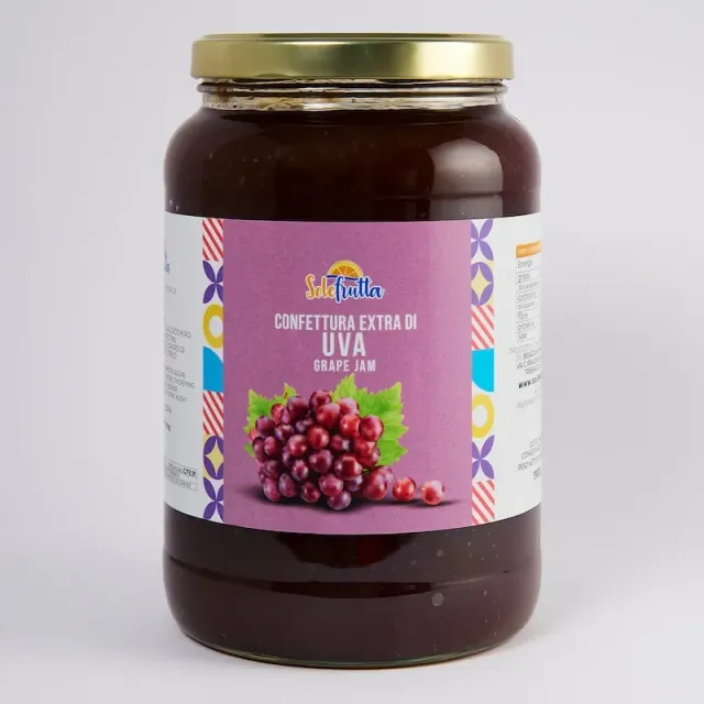 SoloFrutta Confettura Extra Uva 1,9kg horeca 75% frutta