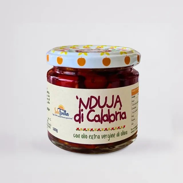 SoloFrutta 'Nduja di Calabria spalmabile 180 g piccante