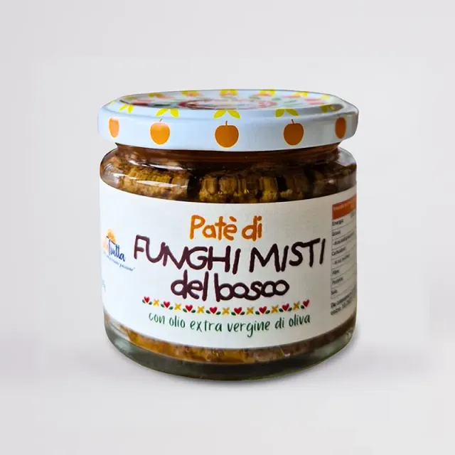 SoloFrutta Paté di Funghi Misti del Bosco 180g cremoso
