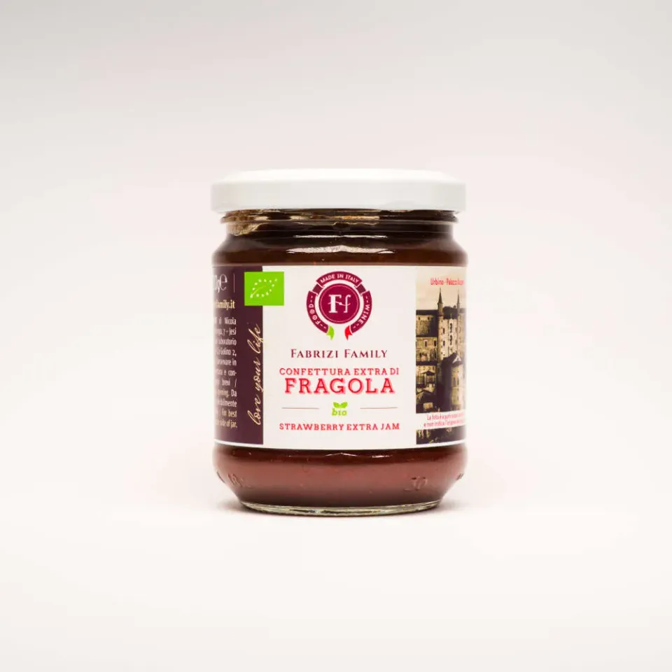 Fabrizi Family Confettura Extra Fragole 220g biologica