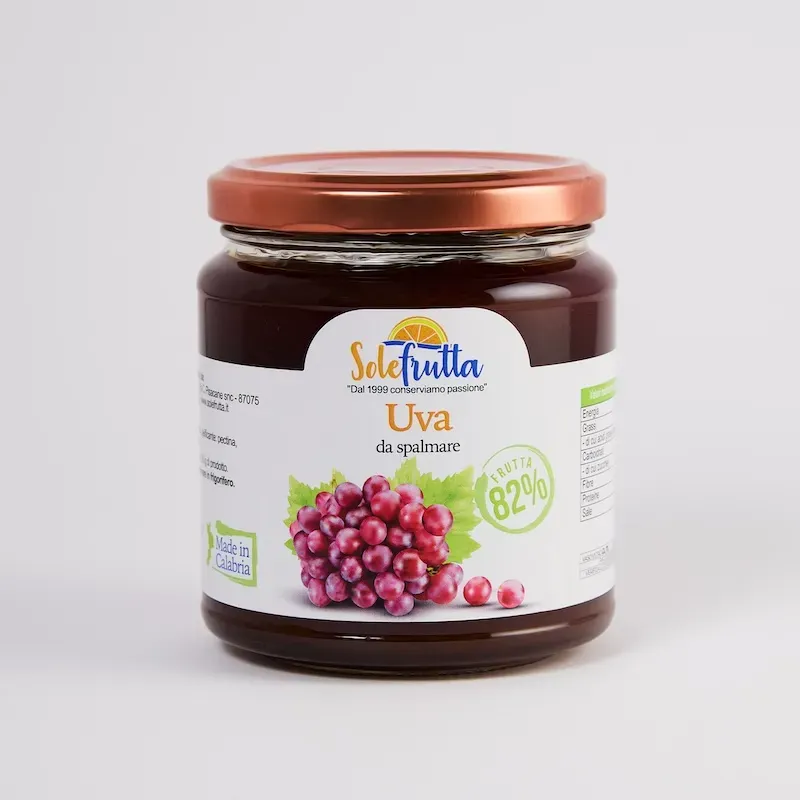 SoloFrutta Extra Confettura di Uva 82% Frutta