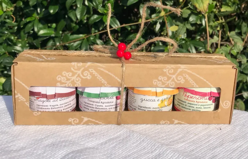 Bosco del Fracasso Confezione Regalo 4 vasetti agrodolci 40g