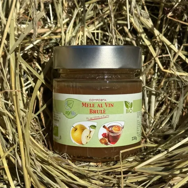 Agrilife 2.0 Mele al Vin Brulè composta extra per formaggi bio