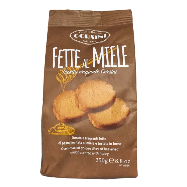 Fabrizi Family Fette Biscottate al Miele biscotti 250g