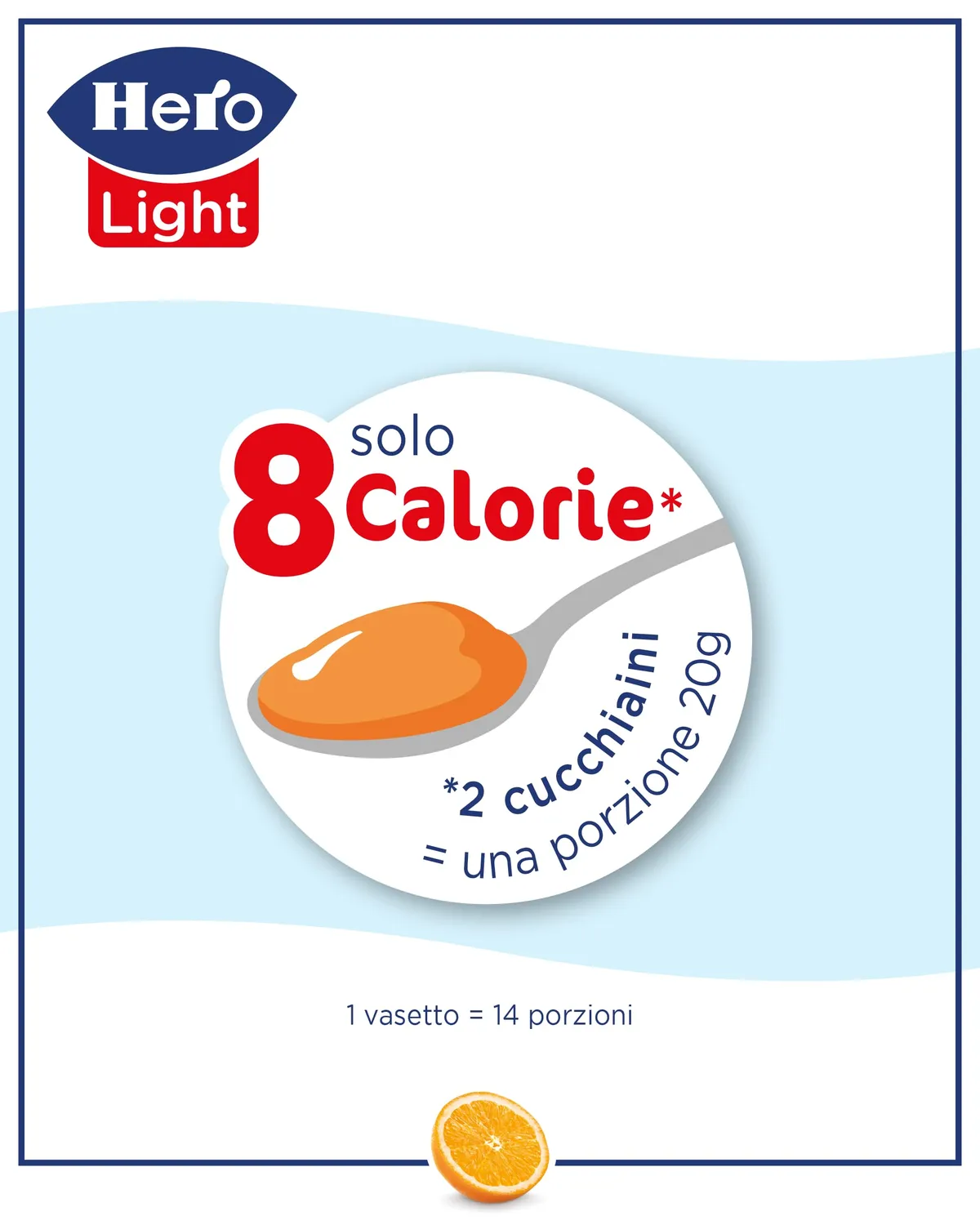 Hero Light Arance Amare marmellata 8x280g agrumata