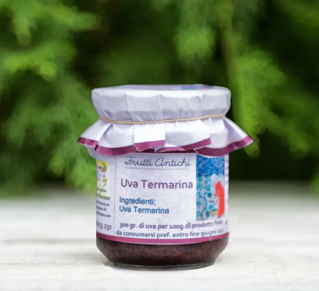 Agriturismo Bosco del Fracasso Uva Termarina composta senza zuccheri