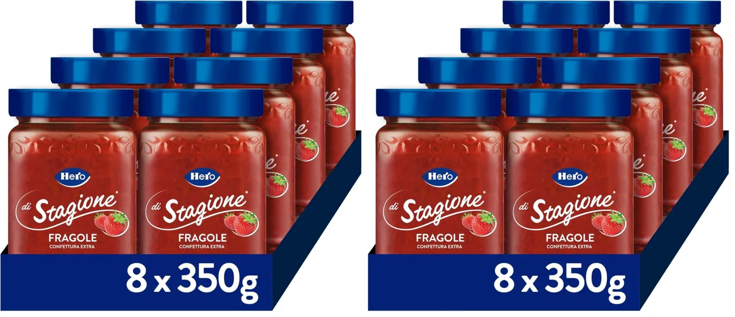 Hero di Stagione Fragole confettura 350g frutta stagione